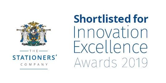 Stationers Company Shortlisted Innovation Excellence Awards 2019